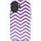 Purple Chevron iPhone 16 Plus Impact Case